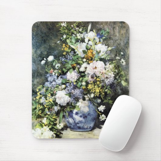 Renoir's "Spring Bouquet" - Mousepad (Mit Mouse)
