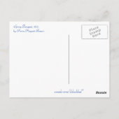 Renoirs "Spring Bouquet" - Postkarte (Rückseite)