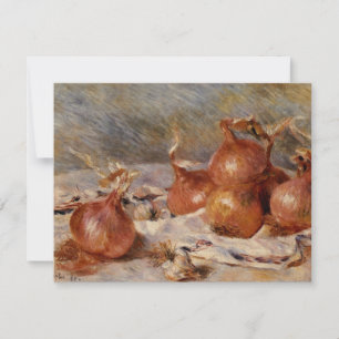 Renoir's Still Life with Onions (1881) Einladung