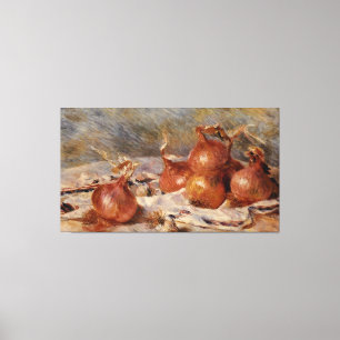 Renoir's Still Life with Onions (1881) Leinwanddruck
