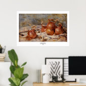 Renoir's Still Life with Onions (1881) Poster (Heimbüro)