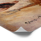 Renoir's Still Life with Onions (1881) Poster (Ecke)