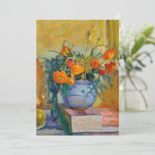 Renoncules au Vase Bleu | Pierre Bonnard (Stehend Vorderseite)