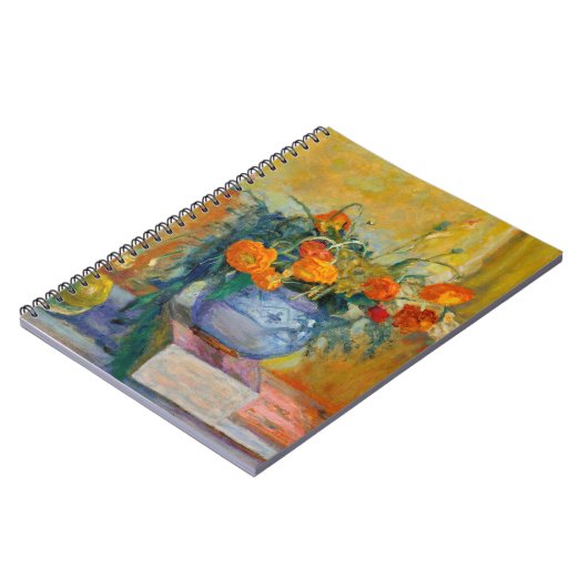 Renoncules au Vase Bleu | Pierre Bonnard Notizblock (Linke Seite)