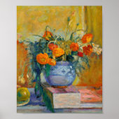 Renoncules au Vase Bleu | Pierre Bonnard Poster (Vorne)