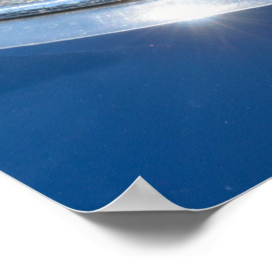 Renovierte Oldtimer-Kapuzendekoration Poster (Ecke)