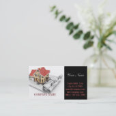 Renovierung der Zuhause zur Umrüstung des Auftragn Visitenkarte (Stehend Vorderseite)