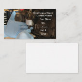 Renovierung des Rasenmähers Visitenkarte (Vorne/Hinten)