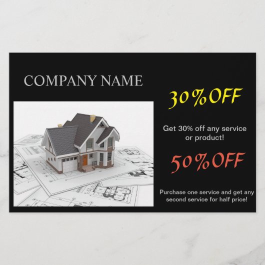 Renovierung Handyman Bauarchitekt Flyer (Vorne)