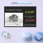 Renovierung Handyman Bauarchitekt Flyer (Einzeln)