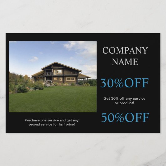 Renovierung von Carpentry Baulandschaften Flyer (Vorne)