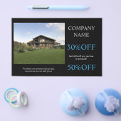 Renovierung von Carpentry Baulandschaften Flyer (Einzeln)