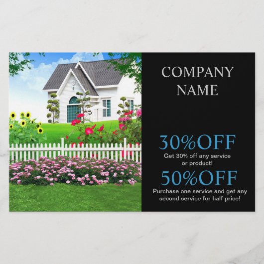 Renovierung von Carpentry Baulandschaften Flyer (Vorne)