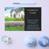 Renovierung von Carpentry Baulandschaften Flyer (Einzeln)