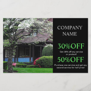 Renovierung von Rasenflächen Flyer