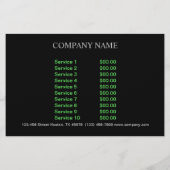 Renovierung von Rasenflächen Flyer (Hinten)