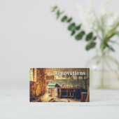 Renovierung von Zuhause verbessert Visitenkarte (Stehend Vorderseite)