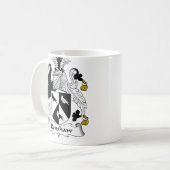 Renshaw Familienwappen Kaffeetasse (Vorderseite Links)