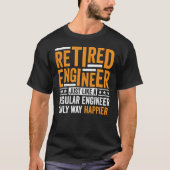 Rent-Engineer Apparel Retirement Engineering for T-Shirt (Vorderseite)