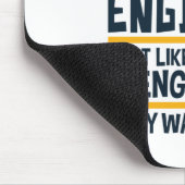 Rent Engineering Rentirement Happier Mousepad (Ecke)