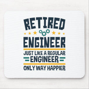 Rent Engineering Rentirement Happier Mousepad