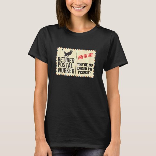 "Rent Postal Worker" T-Shirt (Vorderseite)