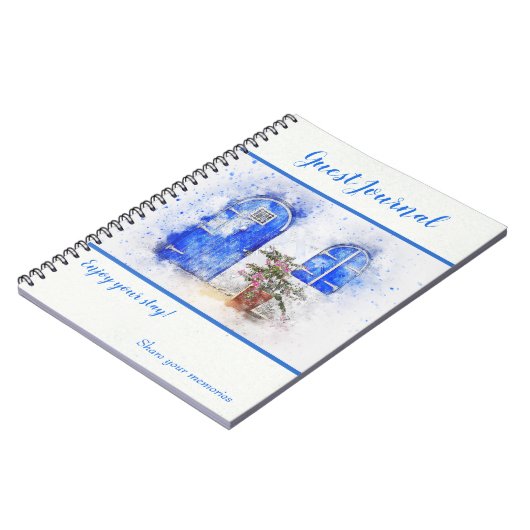 Rental Holiday Vacation Zuhause Guest Book Journal Notizblock (Linke Seite)