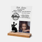 Rente Acrylschild (Winkel)