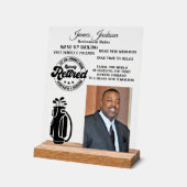 Rente Acrylschild (Winkel)