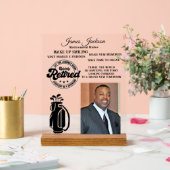 Rente Acrylschild (Hochzeit)