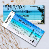 Rente Boarding Pass Destination Beach Scene