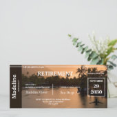 Rente Boarding Pass Tropical Sunset (Stehend Vorderseite)