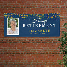 Rente Celebration Party Glitzer Foto Blue Banner