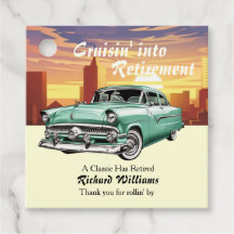 Rente Cruising Classic Retro Car City Party