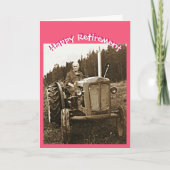 Rente der Traktoren Karte (Vorderseite)