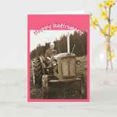 Rente der Traktoren Karte (Gelbe Blume)