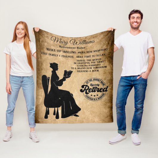 Rente Fleecedecke (Beispiel)