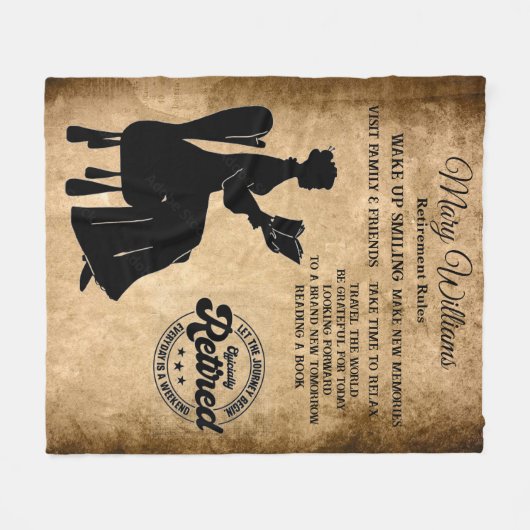 Rente Fleecedecke (Vorderseite (Horizontal))