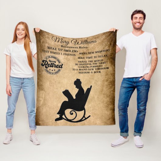 Rente Fleecedecke (Beispiel)