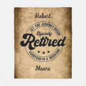 Rente Fleecedecke (Vorderseite)