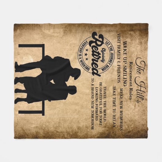 Rente Fleecedecke (Vorderseite (Horizontal))