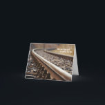 Rente für den Triebfahrzeugführer Karte<br><div class="desc">Es ist eine spezielle Nische,  aber viele Bahnangestellte machen es jeden Tag... machen ihre Rente zu einem wirklich netten Sendoff!</div>