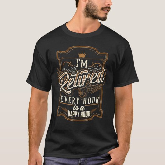 Rente für Männer Ich bin müde T-Shirt (Vorderseite)