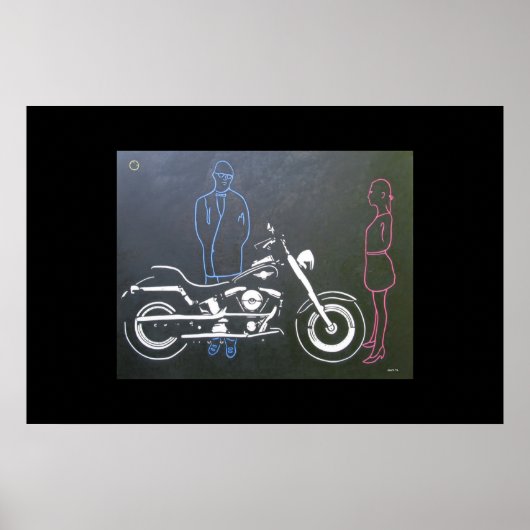 Rente gleichbedeutend mit Übergabe Poster (Vorne)