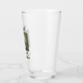 Rente glücklich Niedlich Funny Lazy Sloth Beer Pin Glas (Links)