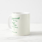 Rente Golf Clubs Themenpar T-Shirt Kaffeetasse (Vorderseite Links)