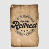 Rente Golfhandtuch (Vorderseite)