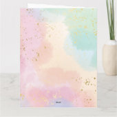 Rente ist süß genießen diese Umschichtung Rente Karte (Rückseite)