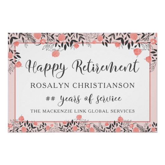 Rente Jegliche Rose Gold Rosa Rosa Blütenfarbe Poster (Vorderseite)