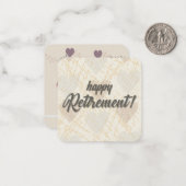 Rente Mitteilungskarte (Vorderseite/Rückseite Beispiel)